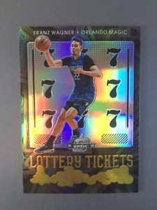 Franz Wagner 2021-22 Panini Contenders Optic  Lottery Tickets Silver Prizm RC