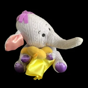 VTG Lumpy HeffaLump Purple Baby Elephant Plush w/Blankie Stuffed Animal - Picture 1 of 8
