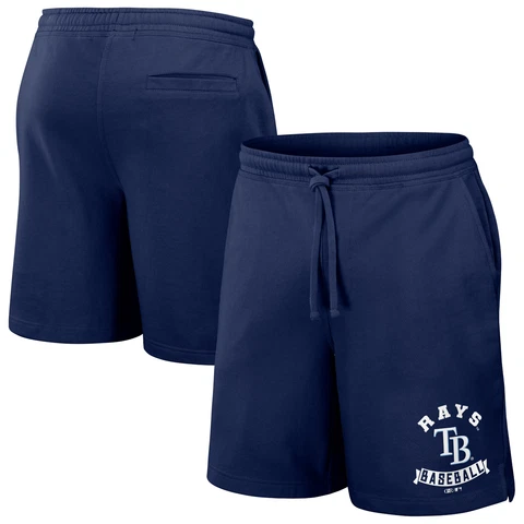 Men's Darius Rucker Collection by Fanatics Navy Tampa Bay Rays Team Color Shorts Cover