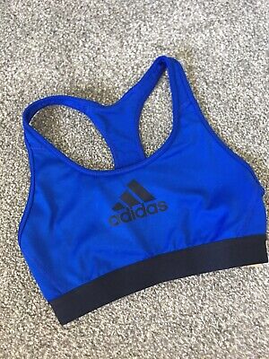 Adidas Womens Blue Aeroready Training Sports Bra (L)* • 0.99€