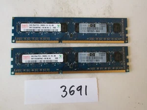 Hynix HMT125U6BFR8C-H9 2x2Gb=4Gb PC3-10600 1333Mhz DDR3 Desktop Memory RAM (3691 - Picture 1 of 2