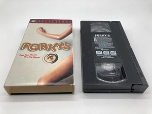 Porky's VHS VCR Video Tape Movie Used Kim Cattrall Dan Monahan - Picture 1 of 1