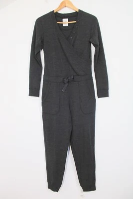 We Norwegians XS Gris Carbón Lana Merino Envolvente Pantalones Mono Apres Ski Foto 1 de 4