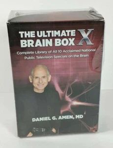 The Ultimate Brain Box X: Complete Library (Amen Clinics) Daniel G. Amen, MD NEW - Picture 1 of 5