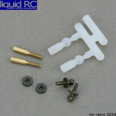 DU-BRO 928 Dubro Micro Ball Link for .032 inch Pushrods (2) - Image 1 of 3