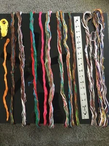 Assorted Embroidery Threads - Picture 1 of 3