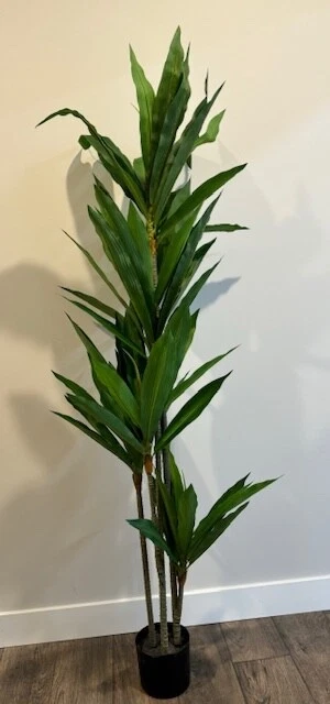 ** 5 FT ARTIFICIAL DRACAENA TREE ** HOME DECOR -- ARTIFICIAL TREE - Image 1 of 1