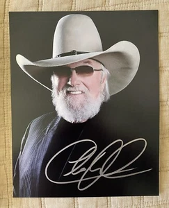 Charlie Daniels Hand Signed 8 X 10 Photo With COA - Picture 1 of 2