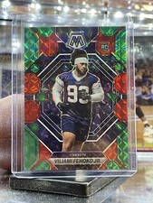 2023 PANINI MOSAIC #375 VILIAMI FEHOKO JR. ROOKIE CHOICE RED & GREEN MOSAIC RC