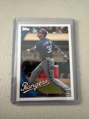 2010 Topps #175 Josh Hamilton MT/NRMT - Image 1 of 2