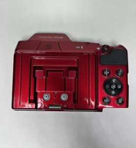 *Original Part* Nikon Coolpix B500 - Rear Backplate - Red (CP44) - Picture 1 of 4