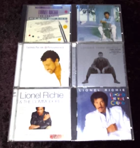 Lionel Richie Bundle/JobLot/Collection x 6 (Can't Slow Down, Dancing On The - Imagen 1 de 2