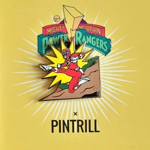 ⚡RARO⚡PINTRILL x MIGHTY MORPHIN POWER RANGERS Pin Red Ranger *NUEVO* 2017 LE - Imagen 1 de 3