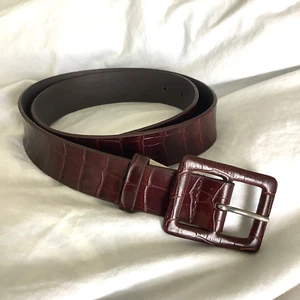 NEW Vintage Bonded Leather Belt New York & Company - Picture 1 of 10