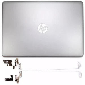 Per HP 250 G8 255 G8 Laptop Schermo LCD Coperchio Superiore Back Cover Argento con Cerniere - Foto 1 di 3
