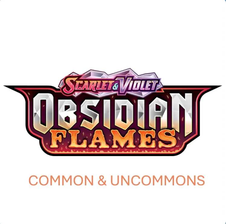 PICK YOUR CARD! - OBSIDIAN FLAMES - ALL COMMON & UNCOMMONS! - Image 1 of 1