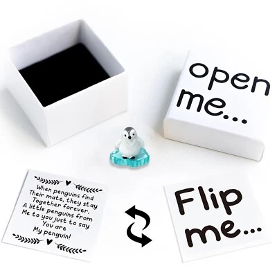 Romantic Gifts for Boyfriend Bf I Love You Gifts for Him Her Boyfriends Cute ... - Image 1 of 4