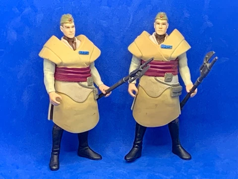 Star Wars Custom Figures : Two (2) - Bakurra Palace Guard Cover