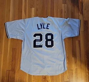 Sparky Lyle Autographed New York Yankees Signed Road Jersey JSA Autentication - Picture 1 of 4