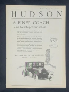 Zeitschriftenanzeige - 1924 - Hudson Motor Car Co. - Detroit, MI - Reisebus - (#4) - Bild 1 von 1