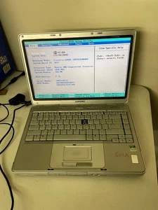 Compaq Presario V2000 14" Laptop AMD Sempron 1.8GHz 768MB RAM *NO HDD* #605A - Picture 1 of 4