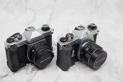 Etiqueta de aire de agarre de fibra de carbono Pentax K1000 Spotmatic (cámara y lente NO incluidas) Foto 1 de 4