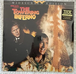 THE TOWERING INFERNO Newman McQueen Holden THX classic Laserdisc unopened NR ! - Picture 1 of 4