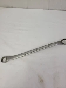 Vintage S-K Tools 33030 15/16” X 1” 12 Point Offset Double Box End Wrench - Picture 1 of 8