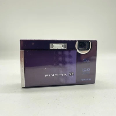 FUJIFILM FinePix Z250fd Purple Compact Digital Camera From Japan - Image 1 of 4