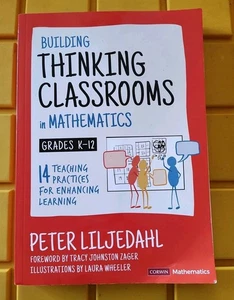 Building Thinking Classrooms in Mathematics Peter Liljedahl 2021 Corwin Press - Picture 1 of 4