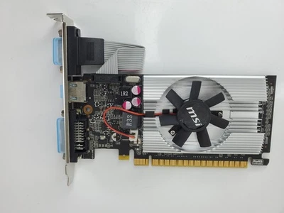 MSI N210-MD1G/D3 HighProfile Graphics Card, 1GB 64-bit DDR3 - Image 1 of 4