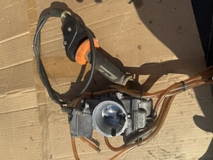 Ktm200 Exc Klein Carburettor And Throttle - Picture 1 of 2