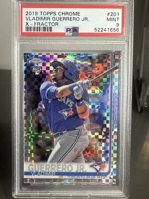 2019 Topps Chrome - Vladimir Guerrero Jr. #201 X-Fractor (RC) - Imagem 1 de 2