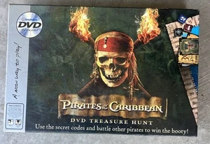 Pirates Of The Caribbean Disney DVD Treasure Hunt Board Game (2006) - Picture 1 of 3