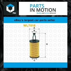 Oil Filter fits MERCEDES E500 4.7 11 to 16 M278.922 Wix 2761800009 2761840025 - Picture 1 of 2
