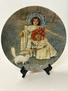 Placa de Coleccionistas Maud Humphrey Nº 1643 HOYLE "A Surprise for Kitty" De Colección - Imagen 1 de 2