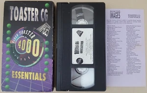 TOASTER CG ESSEANTIALS - Cinta tutorial VHS ©1993 para tostadora de video Amiga NewTek - Imagen 1 de 7