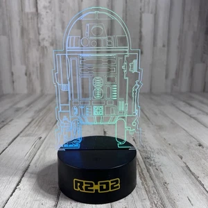 Star Wars R2-D2 Robot 3D LED Night Table Lamp - Picture 1 of 14