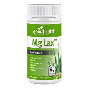 Soporte intestinal laxo Good Health Mg 60 cápsulas - Imagen 1 de 1
