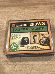 Old Time Radio Shows All Time Favorites 4CD Set 8 Radio Shows 2004 NEW  - Imagen 1 de 6