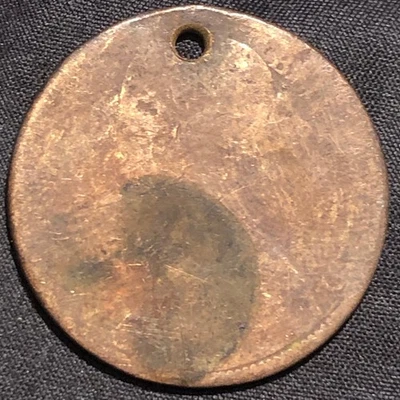 Moeda de bronze 1862 Grã-Bretanha 1 centavo - FR (justo) estado - Imagem 1 de 4