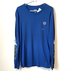 Pacsun Chaos Herren Größe Small Blau Langarm T-Shirt Größe Small - Bild 1 von 6