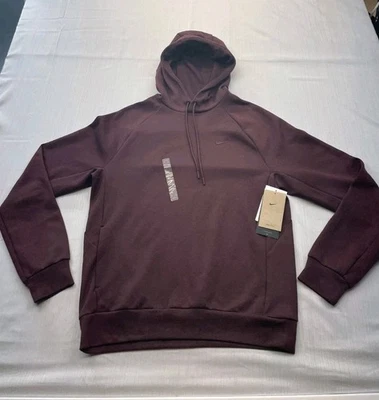 New Mens Nike Primary Fleece Dri-Fit Hoodie Pullover Sweatshirt $80 Size Small - Image 1 of 4