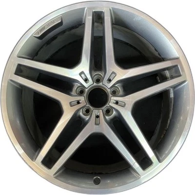 "Rueda AMG Mercedes-Benz gris mecanizada clase GLE 21"" 2018-2019 fábrica 85626" Foto 1 de 4