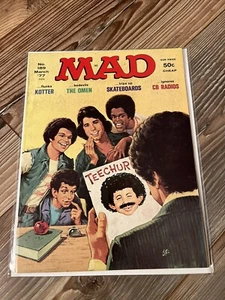 Mad Magazine #189 Welcome Back Kotter John Travolta Vintage Alfred E. Neuman - Picture 1 of 2