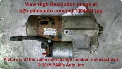 Used Starter Motor fits: 2013 Nissan Nv 2500 4.0L 6 cylinder Grade A - Image 1 of 4