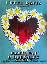 Maciej Zbikowski, The Anniversary, Rare Vintage Polish Movie Poster (1968)