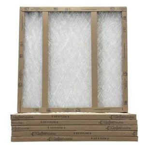 18x18x1 Air Filter Glasfloss GDS Series Disposable - Box of 6 - Picture 1 of 2