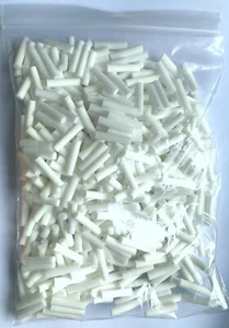 Punta de filtro de cigarrillo 6mmx25mm filtros 500 piezas puntas por bolsa filtros largos blanco - Imagen 1 de 3