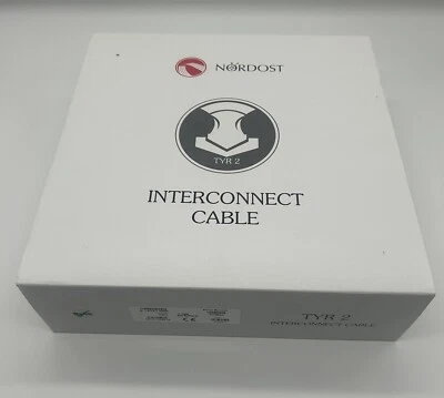 Nordost Tyr 2 Interconnect cables RCA 1.5 Meter - NEW free Shipping & Handling - Image 1 of 4